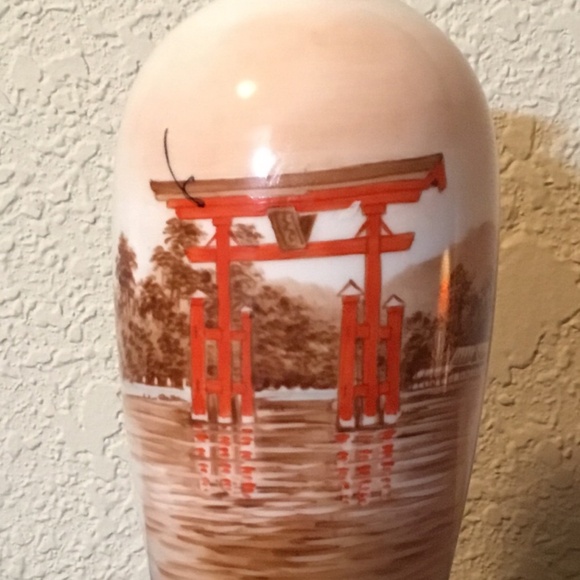 NORITAKE Bone China NIPPON TOKI KAISHA Hand Painted SIGNED Urn/Vase - Picture 3 of 8